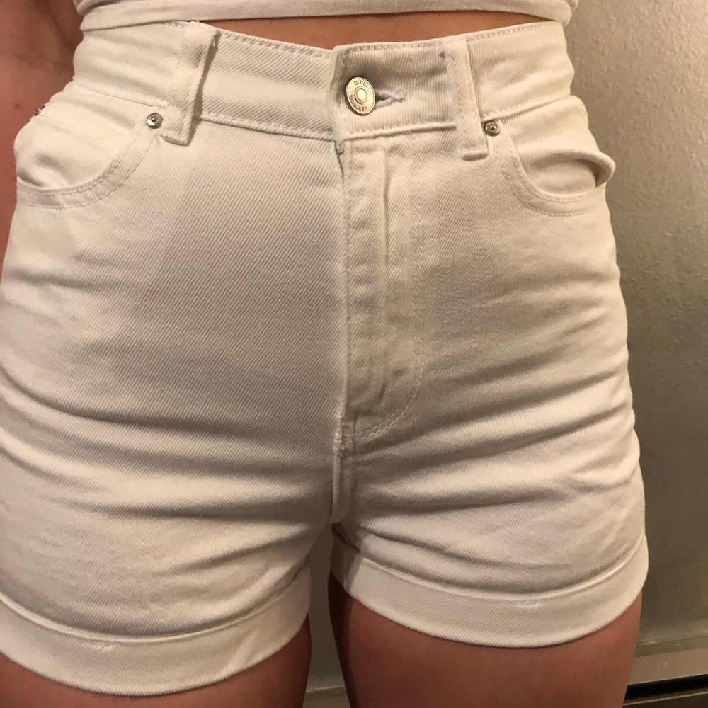 White shorts